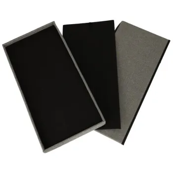 Pufa składana ze schowkiem otwierana do siedzenia podnóżek szary duży 76x38x38cm-847368