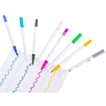 Flamastry mazaki cienkopisy dwustronne zestaw w walizce 100 kolorów-849802