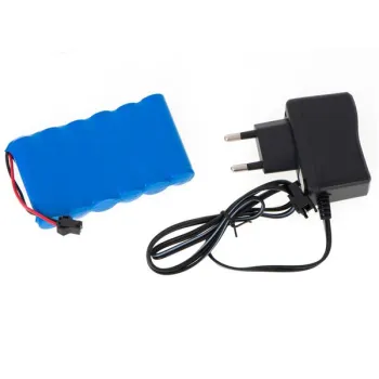 Samochód zdalnie sterowany na pilota RC Rock Crawler 1:12 4WD METAL czarny