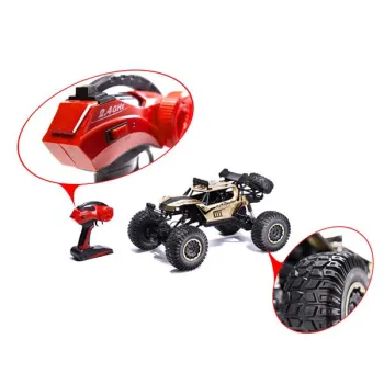 Samochód zdalnie sterowany 2,4GHz 1:8 51cm metal złoty-851658