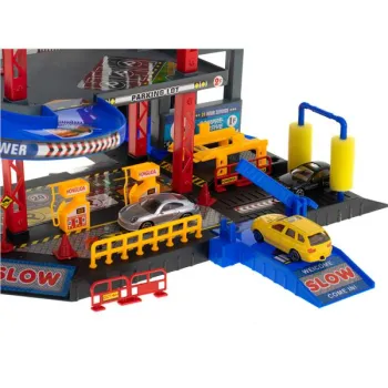 Parking samochodowy garaż wielopoziomowy piętrowy stacja benzynowa myjnia-851530