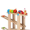 Tor kulkowy drewniany kulodrom montessori XXL-852725