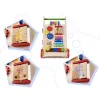 Pchacz dla dziecka chodzik drewniany kostka edukacyjna 6w1-852739