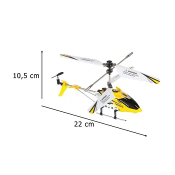Helikopter zdalnie sterowany na pilota RC SYMA S107H 2.4GHz RTF żółty-852670