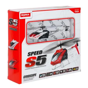 Helikopter zdalnie sterowany na pilota RC SYMA S5 3CH biały-852609
