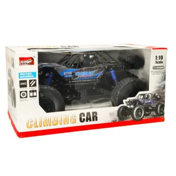 Samochód zdalnie sterowany na pilota RC Crawler Climbing Car 1:10 4WD 48cm niebieski-852252
