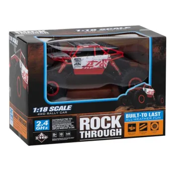 Samochód zdalnie sterowany na pilota RC Rock Crawler HB 2,4GHz 1:18 czerwony-854198