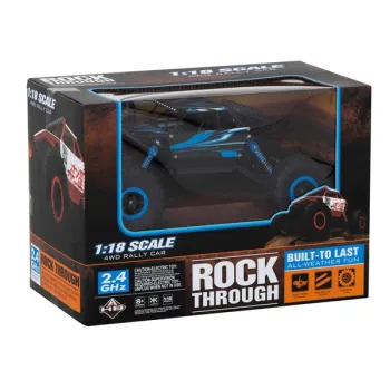 Samochód zdalnie sterowany na pilota RC Rock Crawler HB 2,4GHz 1:18 niebieski-854211