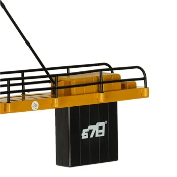 Dźwig Żuraw budowlany zdalnie sterowany  RC z hakiem 4CH 128cm-854031