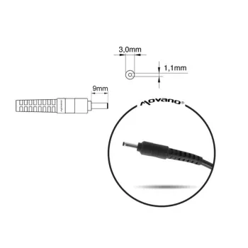 Zasilacz Movano 19v 2.37a (3.0x1.1) 45W do Asus, Acer-855206