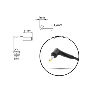 Zasilacz Mitsu 20v 2.25a (4.0x1.7) 45W do Lenovo-856980