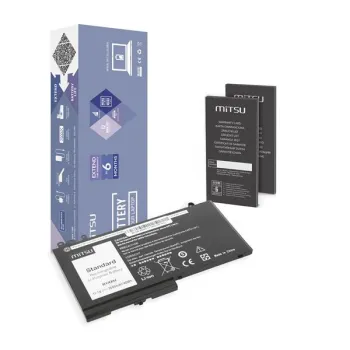 Bateria Mitsu do Dell Latitude E5450, E5550 - 11.1V