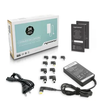Zasilacz Movano uniwersalny 65W - 10 wtyków-857894