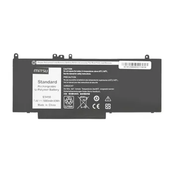 Bateria Mitsu do Dell Latitude E5450, E5550 - 7.4V-857276