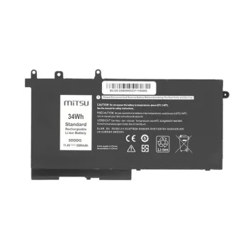 Bateria Mitsu do Dell Latitude E5280, E5480, E5580-857936