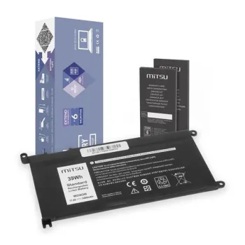 Bateria Mitsu do Dell Vostro 14 (5468), Inspiron 15 (5568) - 3400mAh-858446