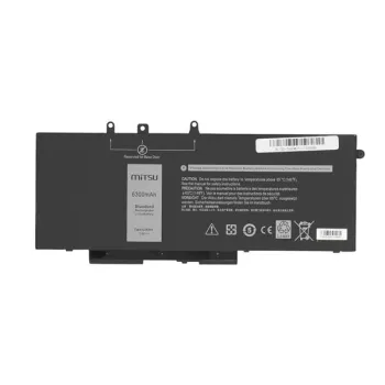 Bateria Mitsu do Dell Latitude 5490, 5590-858656