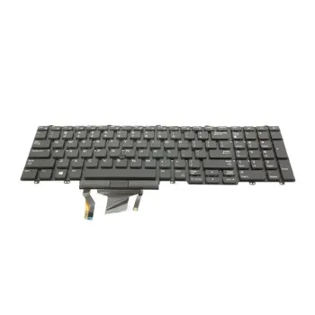 Klawiatura laptopa do Dell Latitude E5550, E5570, E5580 (podświetlana, trackpoint)-859848
