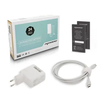 Zasilacz Movano 30W USB type C USB-C (white)