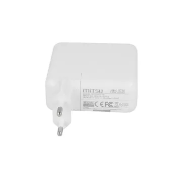 Zasilacz Mitsu 67W USB type C USB-C (white)-862906