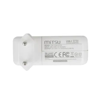 Zasilacz Mitsu 87W USB type C USB-C (white)-862867