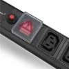 Qoltec Listwa zasilająca PDU antyprzeciążeniowa do RACK 19