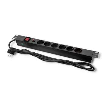 Qoltec Listwa zasilająca PDU antyprzeciążeniowa do RACK 19