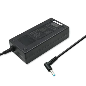 Qoltec Zasilacz do laptopa HP 150W | 19.5V | 7.7A | 4.5*3.0+pin | +kabel zasilający-878244