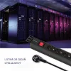Qoltec Listwa zasilająca  PDU do  RACK 19'' | 1U | 16A |  6xSCHUKO | 2m-879601