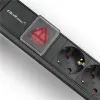 Qoltec Listwa zasilająca PDU do RACK 19'' | 1U | 16A | 8xSCHUKO | 2m-879607