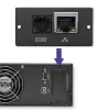 Qoltec Zasilacz awaryjny UPS RACK | 1kVA | 800W | LCD-879896