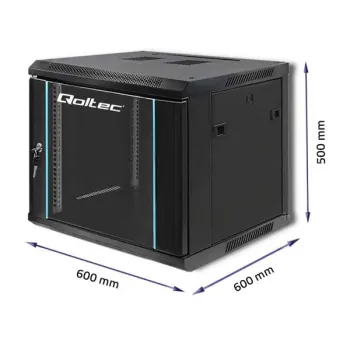 Qoltec Szafa RACK 19