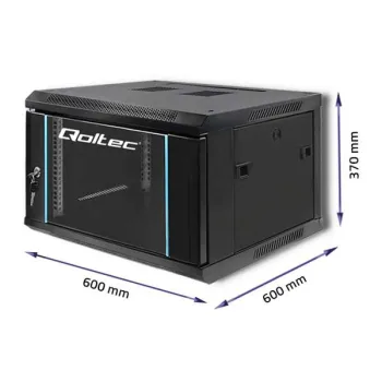 Qoltec Szafa RACK 19