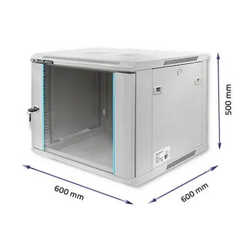 Qoltec Szafa RACK 19