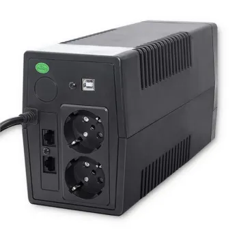 Qoltec Zasilacz awaryjny UPS Line Interactive | Monolith | 450VA | 240W | LCD | USB | RJ45-880672