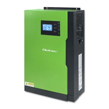 Qoltec Hybrydowy inwerter solarny Off-Grid 10kVA | 5.5kW | 100A | 48V | MPPT | AGM GEL | Sinus | opcja Wi-fi