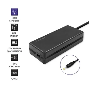 Qoltec Zasilacz do laptopa Asus 120W | 19V | 6.32A | 5.5*2.5 | +kabel zasilający-882166