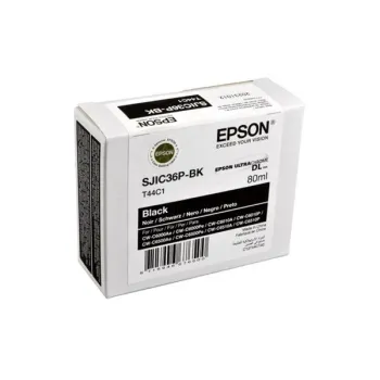 Oryginalny Tusz Black Epson SJIC36PK, SJI-C36PK, SJIC-36PK (T44C1, C13T44C140