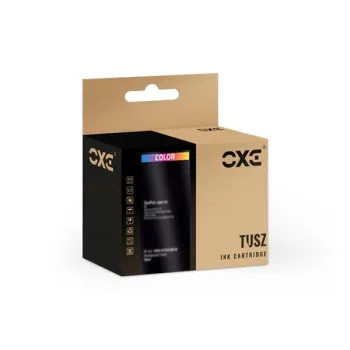 Tusz OXE CMY HP 305XL zamiennik refabrykowany 3YM63AE (wskazuje poziom tuszu) (produkt działa z urządzeniami HP+ wersją "e") (anti upgrade)