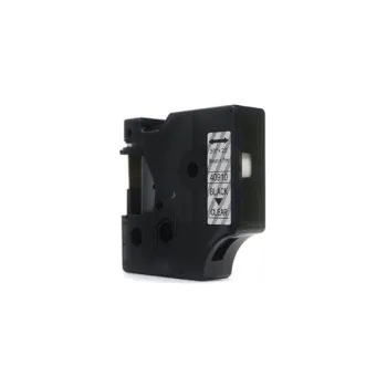 Taśma JetWorld Zamiennik Dymo D1 Czarny na Przezroczystym 9mm x 7m  LM100, LM100Plus, LM100Series, LM120P, LM280, LM300, LM350, LM350D, LM350Series, L