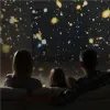 Projektor gwiazd nieba lampka nocna LED USB planetarium planety 12 dysków 360° timer-904514