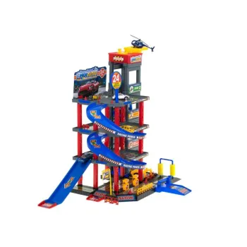 Parking samochodowy garaż wielopoziomowy piętrowy stacja benzynowa myjnia-904763