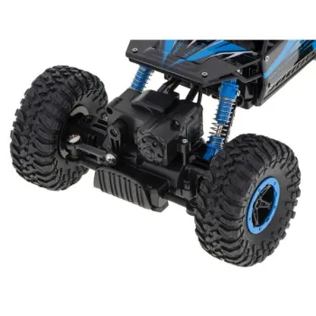 Samochód zdalnie sterowany na pilota RC Rock Crawler HB 2,4GHz 1:18 niebieski-905755