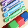Pchacz dla dziecka chodzik drewniany kostka edukacyjna 6w1-914981