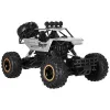 Samochód zdalnie sterowany na pilota RC Rock Crawler 1:12 4WD METAL srebrny-914573