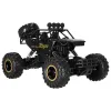 Samochód zdalnie sterowany na pilota RC Rock Crawler 1:12 4WD METAL czarny-914560
