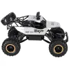 Samochód zdalnie sterowany na pilota RC Rock Crawler 1:12 4WD METAL srebrny-914570