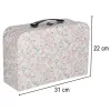 Domek dla lalek w walizce akcesoria drewniane mebelki-914853