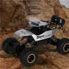 Samochód zdalnie sterowany na pilota RC Rock Crawler 1:12 4WD METAL srebrny-914578