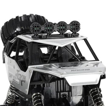 Samochód zdalnie sterowany na pilota RC Rock Crawler 1:12 4WD METAL srebrny-914575